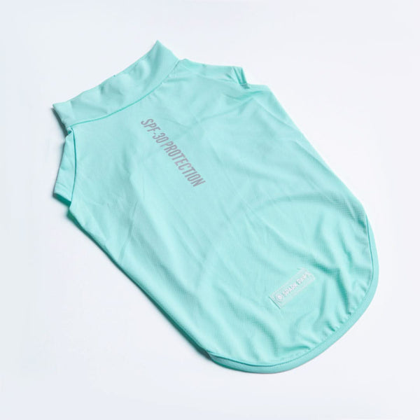 Sunblock Dog T-Shirt - Aqua