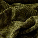 Couch Cover - Herringbone Green