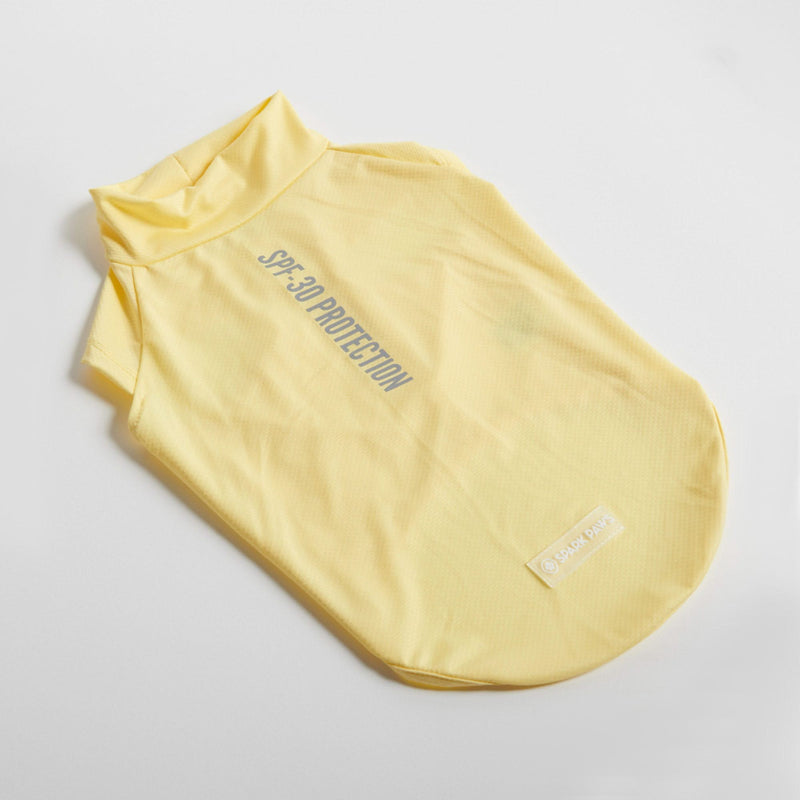 Sunblock Dog T-Shirt - Yellow