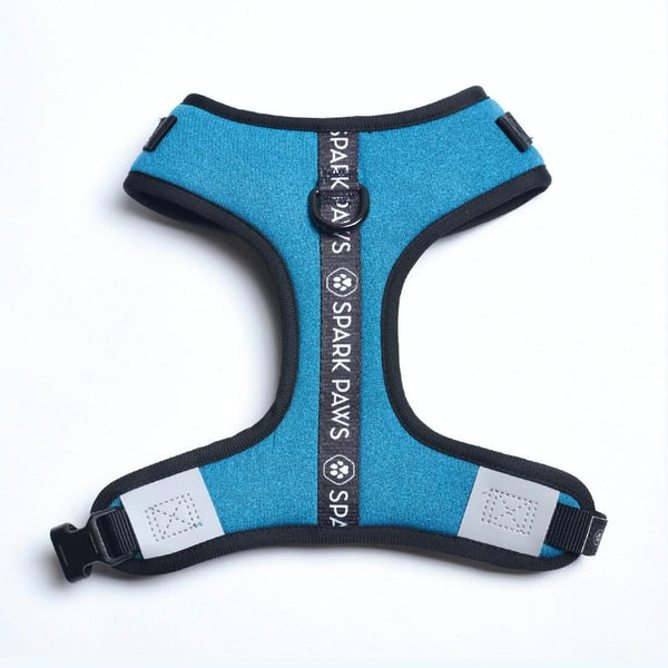 Ultra-Soft Activewear Harness - Blue [Size XS] dogs up to 5kg/10lbs