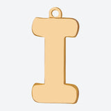 Initial Letter Jewelry Tag - I