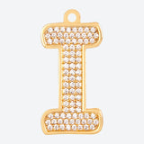 Initial Letter Jewelry Tag - I