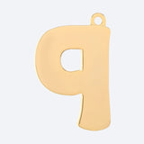 Initial Letter Jewelry Tag - P