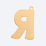 Initial Letter Jewelry Tag - R