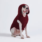 Teddy Sherpa Dog Jacket - Maroon [Size 4XL]