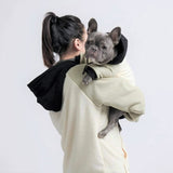 Olive Cream Human Hoodie